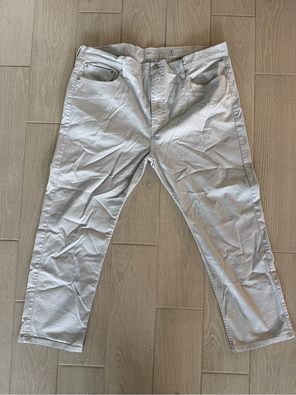 Levi’s - Men's Light Gray Jeans - Classic Straight Fit